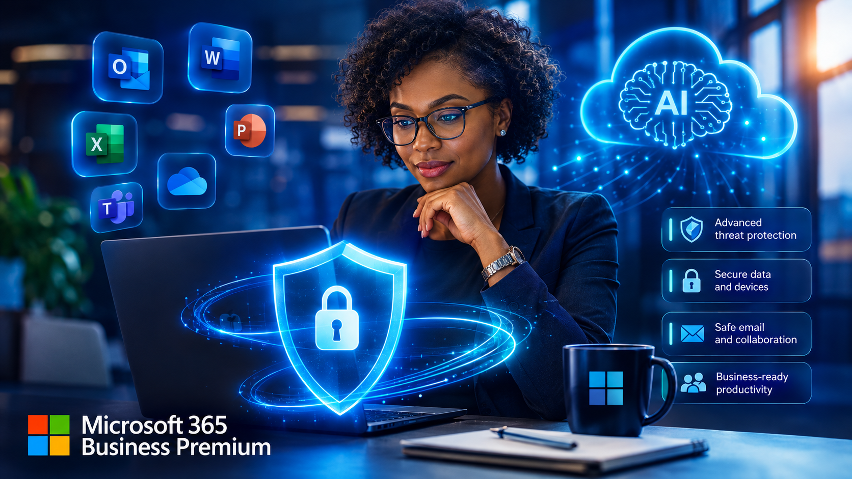 Run Your Business Securely in the AI Era – Microsoft 365 Business Premium 